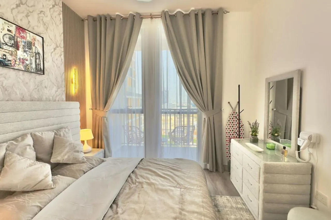 דירות דובאי Sleek 1Br Getaway At Dania 1 With Inviting Balcony By Vibel איחוד האמירויות הערביות